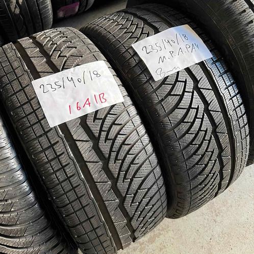2 x Michelin Pilot Alpin PA4 235-40-18 Winterbanden 8mm, Auto-onderdelen, Banden en Velgen, 18 inch, Winterbanden, 235 mm, Personenwagen