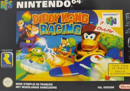 Mario64.nl: Diddy Kong Racing Compleet - iDEAL!, Spelcomputers en Games, Games | Nintendo 64, Gebruikt, Ophalen of Verzenden