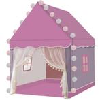 Kruzzel Kinder Speeltent in Roze - Magische Speelruimte m..., Caravans en Kamperen, Tenten, Ophalen of Verzenden, Nieuw
