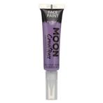 Moon Creations Face Paint with Brush Applicator Purple 15ml, Nieuw, Verzenden