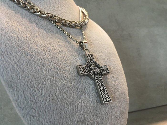AJS - 3-delig set - Knights Templar Latijns dubbelzijdig, Antiek en Kunst, Antiek | Boeken en Bijbels