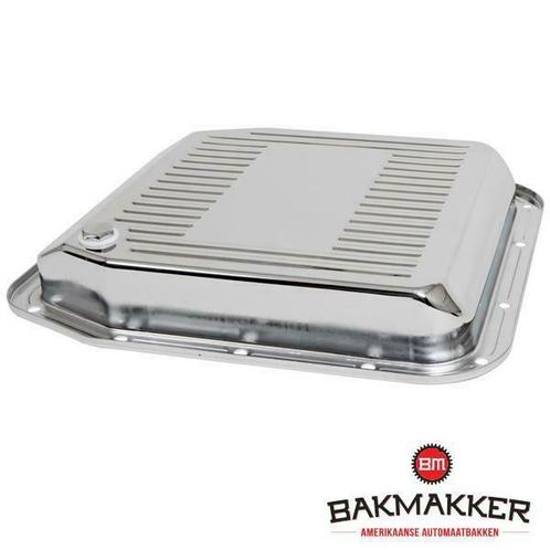 Ford AOD en C4 Transmissie carterpan chroom, Auto-onderdelen, Transmissie en Toebehoren, Nieuw, Amerikaanse onderdelen, Ford, Oldtimer onderdelen