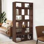 vidaXL Kamerscherm 100x33x187,5 cm bewerkt hout bruin, Verzenden, Nieuw, Overige houtsoorten