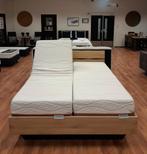 Showmodel Massief eiken | 160x200 | elektrisch | 2x Mline 8, Verstelbaar, Overige kleuren, Verzenden, Tweepersoons