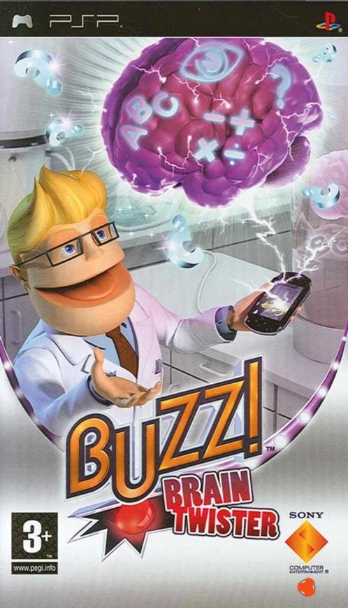 PSP Buzz!: Brain Twister, Spelcomputers en Games, Games | Sony PlayStation Portable, Zo goed als nieuw, Verzenden