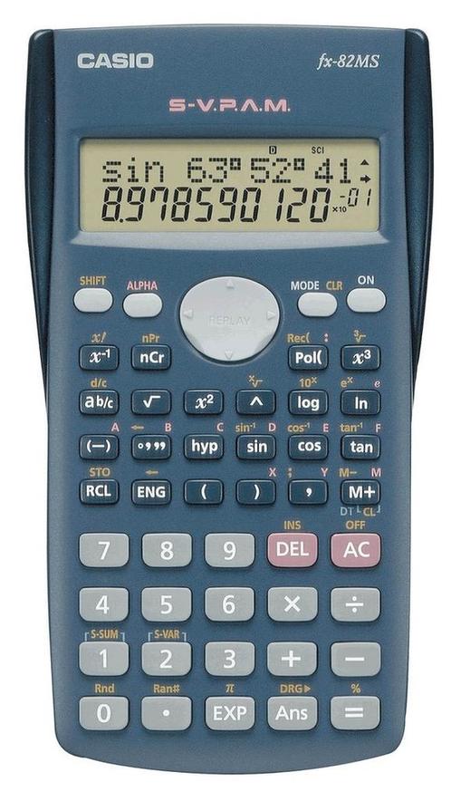 Casio FX-82MS Rekenmachine, Zakelijke goederen, Kantoor en Winkelinrichting | Kantoorartikelen, Verzenden