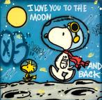 Okyes (1987) - I Love You To The Moon And Back, Antiek en Kunst, Kunst | Schilderijen | Modern