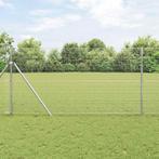 vidaXL Gelaste Draadhek met 13 Palen 1,2 x 50 m, Verzenden, Nieuw, IJzer