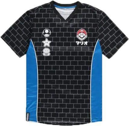 Difuzed Nintendo Super Mario Logos Sports Jersey, Kleding | Heren, Overige Herenkleding, Nieuw, Ophalen of Verzenden