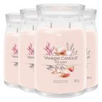 4x Yankee Candle Geurkaars Large Jar Pink Sands 567 gr, Nieuw, Verzenden