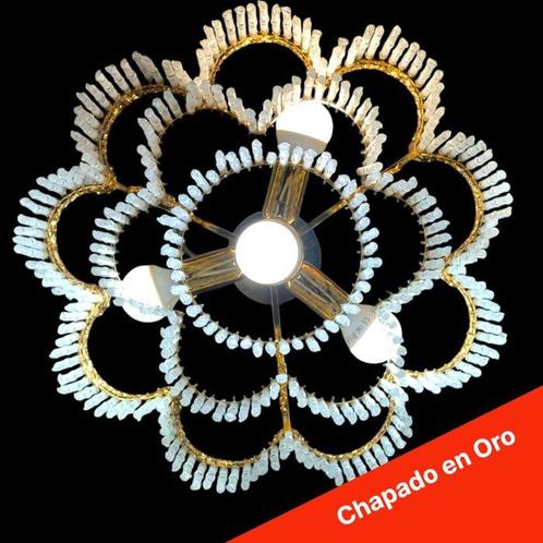 Espectacular Lámpara Plafón de Diseño - Plafondlamp - Brons, Antiek en Kunst, Antiek | Lampen