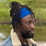 Blauwe Haarband / Blauwe Hoofdband - Unisex Volwassenen, Sieraden, Tassen en Uiterlijk, Ophalen of Verzenden, Nieuw