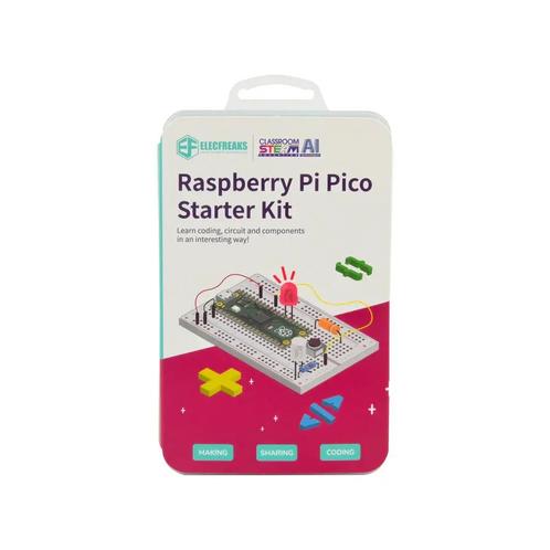 ELECFREAKS Raspberry Pi Pico Starter Kit - zonder Pico, Hobby en Vrije tijd, Elektronica-componenten, Verzenden