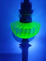 Petroleumlamp - Glas, Onyx, Messing, Brons, ouraline -