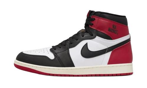 Air Jordan 1 Retro High OG Black Toe Reimagined - 45, Kleding | Dames, Schoenen, Sneakers of Gympen, Nieuw, Verzenden