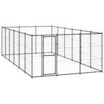 vidaXL Hondenkennel 21,78 m² staal, Verzenden, Nieuw