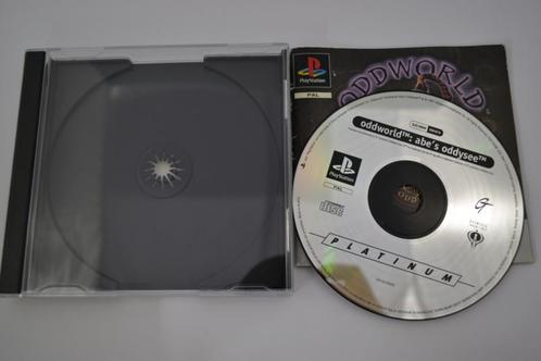 Oddworld Abes Oddysee (PS1 PAL), Spelcomputers en Games, Games | Sony PlayStation 1, 1 speler, Zo goed als nieuw, Verzenden