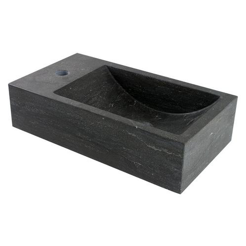 Hardstenen fonteintje Saniflex recto links, Doe-het-zelf en Verbouw, Sanitair, Nieuw, Verzenden