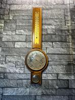 Vintage Duitse Houten Barometer – Elegant en Functioneel