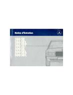 1984 MERCEDES BENZ S KLASSE INSTRUCTIEBOEKJE FRANS, Auto diversen, Handleidingen en Instructieboekjes