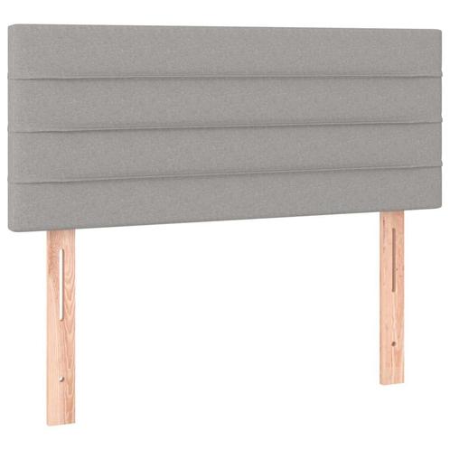 Hoofdbord 80cm Lichtgrijs - Retourdeal - 41% Korting!, Huis en Inrichting, Slaapkamer | Bedden, 80 cm, Verstelbaar, Grijs, Nieuw