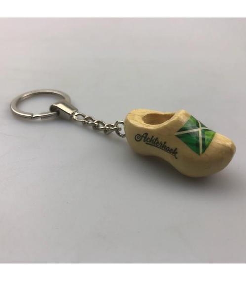 Sleutelhanger met 1 klompje van 4 cm met vlag Achterhoek, Kleding | Heren, Schoenen, Nieuw, Ophalen of Verzenden