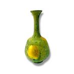 Japanse bronzen vaas met verdigris patina en