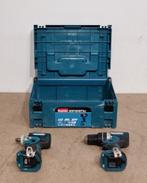 Een stel Makita elektrisch handgereedschap, Gebruikt