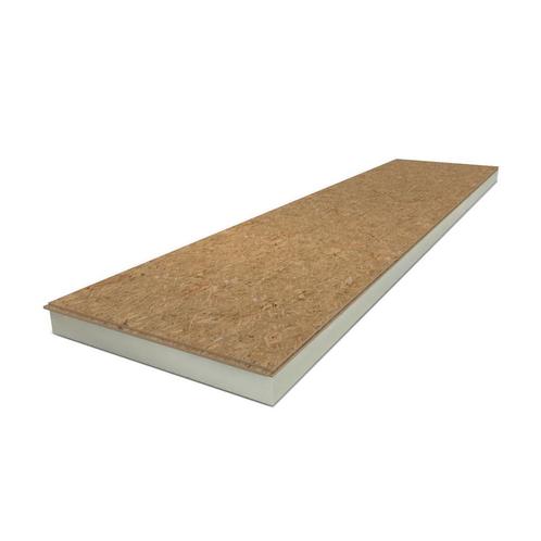 PIR+OSB 2600x600x70+18mm Rd:3.18 (=1,56 mÂ²), Doe-het-zelf en Verbouw, Isolatie en Afdichting, Dakisolatie, Nieuw, Minder dan 4 cm