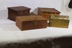 Sieradendoos (4) - Hout, Leder