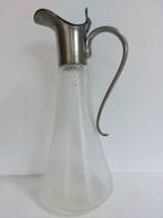 Art Nouveau - Karaf - waterkan-pitcher-schenktuit-geribd, Antiek en Kunst, Curiosa en Brocante