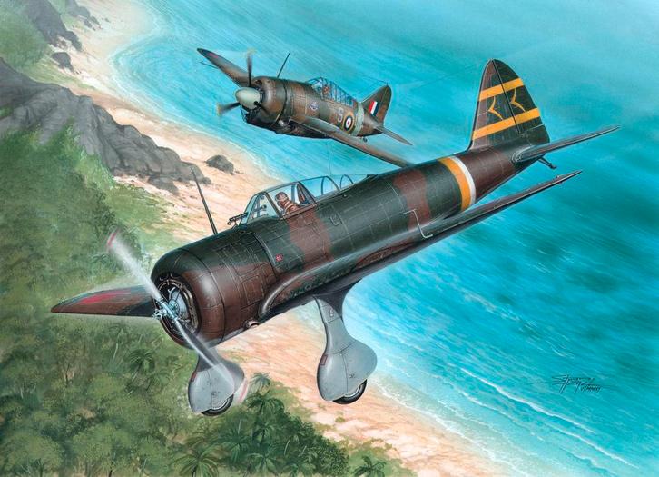 Special Hobby 100-SH32040 Ki-27 Otsu Nate Over Malaya &, Hobby en Vrije tijd, Modelbouw | Vliegtuigen en Helikopters, Nieuw, Overige merken