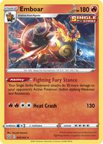 Emboar 025/163 holo Battle Styles, Hobby en Vrije tijd, Verzamelkaartspellen | Pokémon, Ophalen of Verzenden, Nieuw, Losse kaart