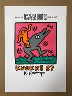 Keith Haring (after) - Casino Knokke 87 - Jaren 1990, Antiek en Kunst, Kunst | Tekeningen en Foto's