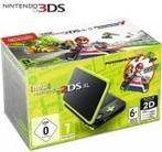 New Nintendo 2DS XL Zwart & Lime + MK7 Zeer Mooi & Boxed