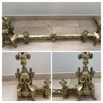 Openhaard accessoire (3) - Brons - Haardfront / fender, Antiek en Kunst