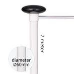 Aluminium baniermast 60mmØ 7 meter, Verzenden, Nieuw