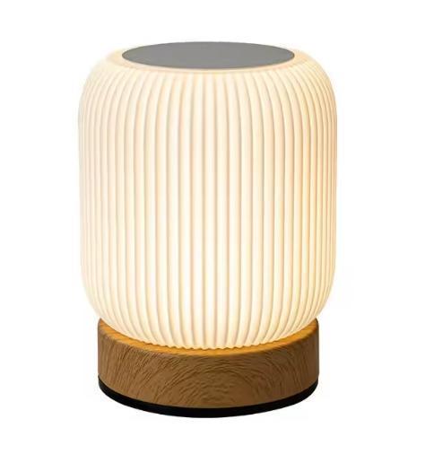 Touch Nachtlamp Dimbaar – Oplaadbare LED Tafellamp 3 Kleuren, Huis en Inrichting, Lampen | Tafellampen, Nieuw, Verzenden