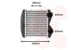 INTERCOOLER VOOR SMART CABRIO 450 2000-2004 0003007V002, Ophalen of Verzenden, Nieuw