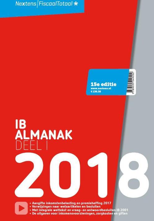 Nextens IB Almanak 2018 Deel 1 9789035249769 W. Buis, Boeken, Economie, Management en Marketing, Zo goed als nieuw, Verzenden