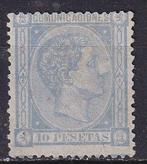 Spanje 1875 - Alfons XII - Edifil 171 - 10 Pesetas Ultramar, Postzegels en Munten, Postzegels | Europa | Spanje, Gestempeld
