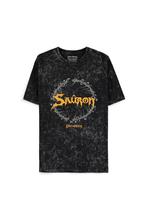 Difuzed The Lord of the Rings Sauron Acid Wash T-Shirt-Maat, Ophalen of Verzenden, Nieuw