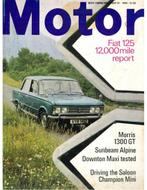 1969 MOTOR MAGAZINE 3518 ENGELS, Boeken, Auto's | Folders en Tijdschriften, Nieuw, Author