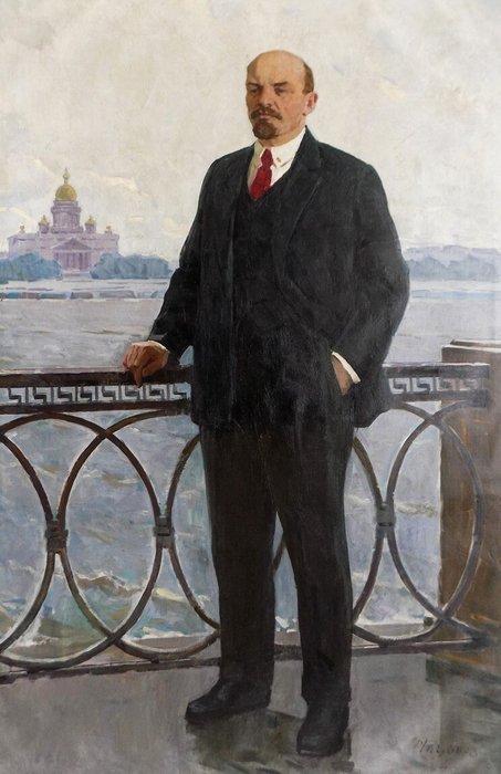 Mishchenko Porfiry Matveevich (1918-2005) - Ritratto di, Antiek en Kunst, Kunst | Schilderijen | Klassiek