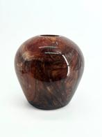 Murano - Vaas - Glas - Effect van cocobolohout, Antiek en Kunst, Antiek | Glas en Kristal