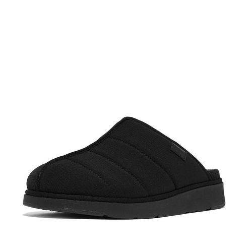 -0% FitFlop  FitFlop Gen-ff slipper textile mix  maat 42, Kleding | Heren, Schoenen, Slippers, Zwart, Nieuw, Verzenden