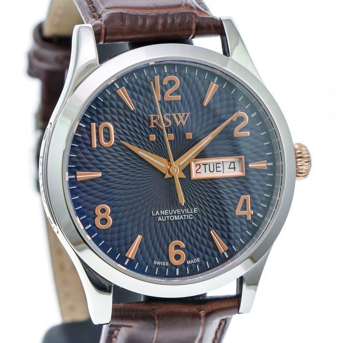 RSW - Automatic Swiss Watch - RSWA148-SRL-9 - Zonder, Sieraden, Tassen en Uiterlijk, Horloges | Heren