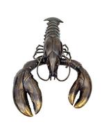 Beeldje - Lifelike Lobster - Brons, Antiek en Kunst