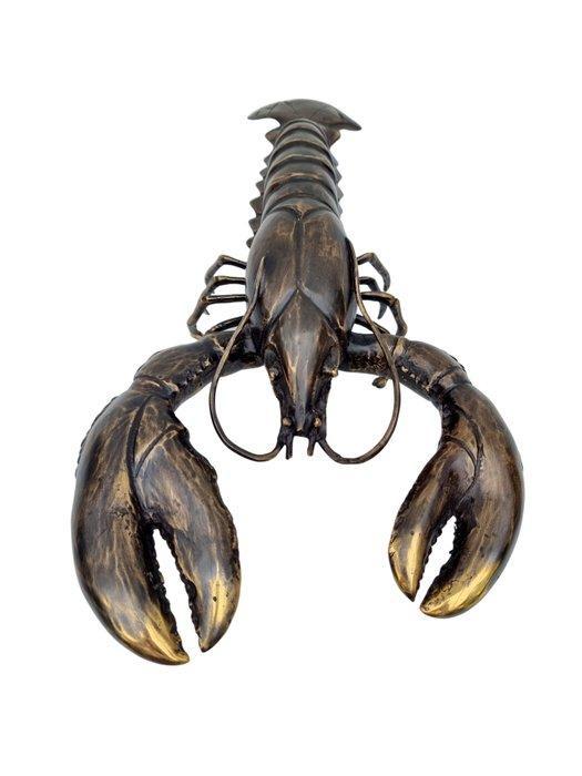 Beeldje - Lifelike Lobster - Brons, Antiek en Kunst, Curiosa en Brocante