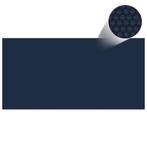 vidaXL Zwembadfolie solar drijvend 1000x500 cm PE zwart en, Verzenden, Nieuw